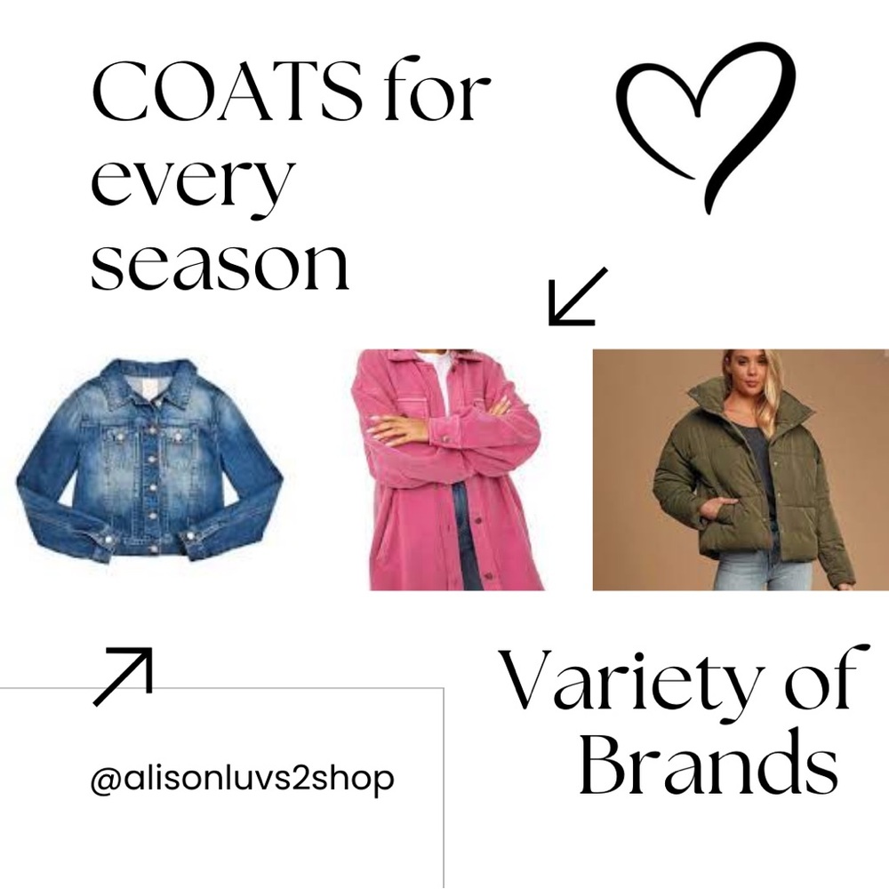 Coats for every season!